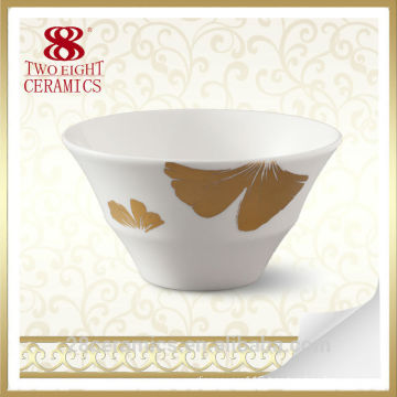 Wholesale hand painted ceramics ware, royal bone china rice bowl